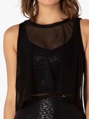 Mesh Balanced Crop Tank from Beyond Yoga